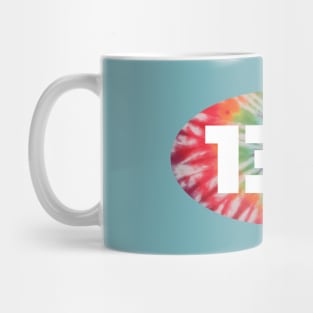 13.1 Miles Half Marathon Tie Dye Mug